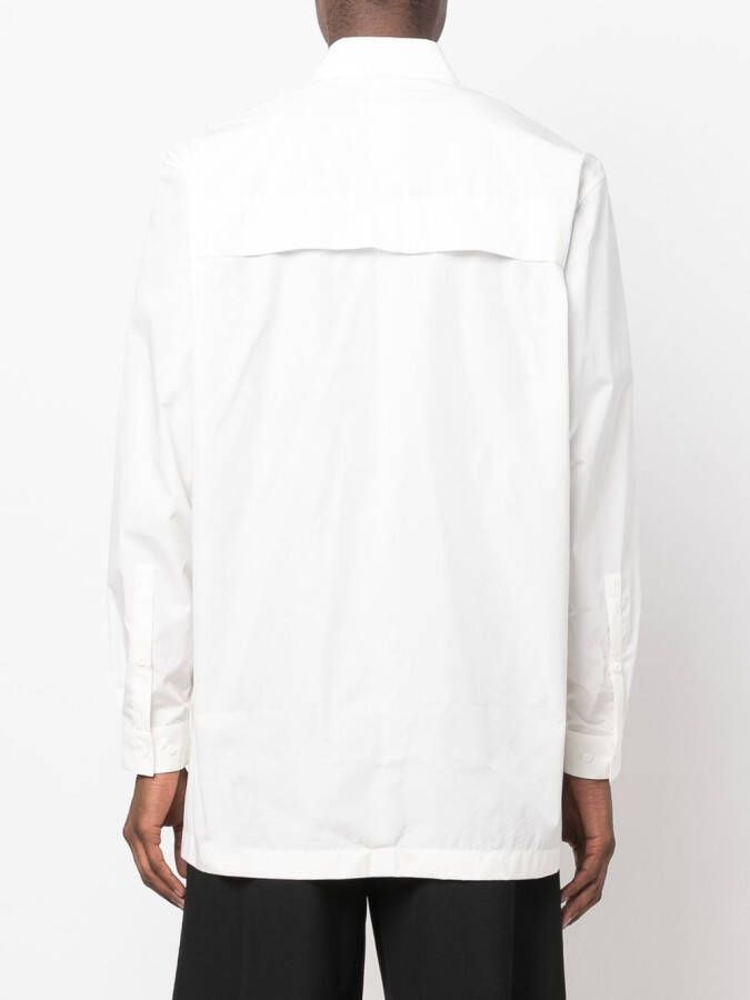 Nike Geweven shirt Wit