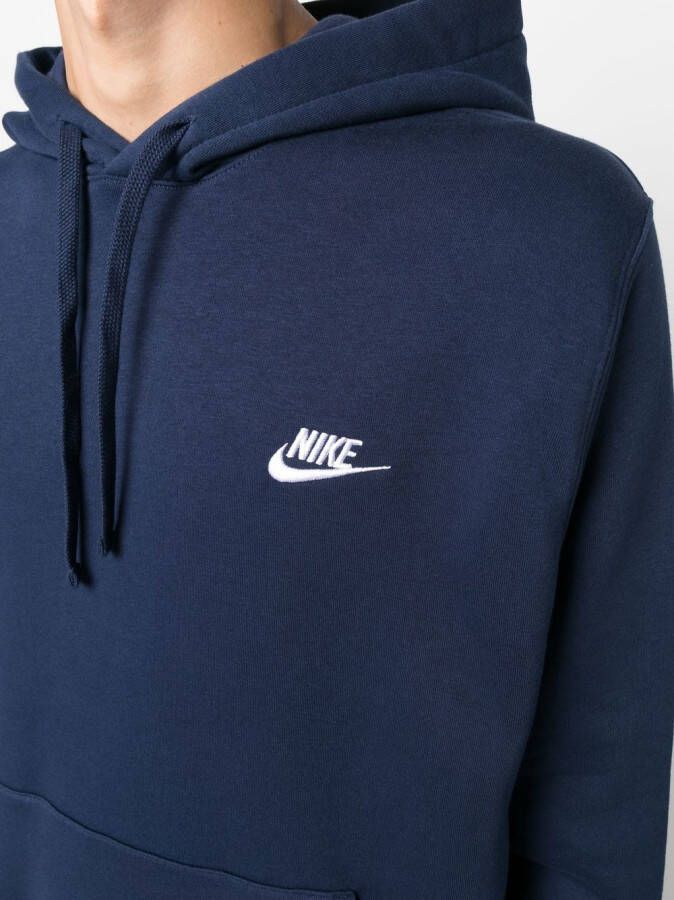Nike Hoodie met geborduurd detail Blauw