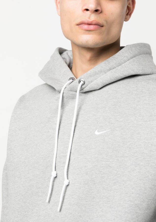 Nike Hoodie met geborduurd logo Grijs