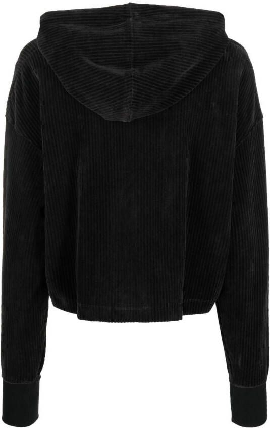 Nike Hoodie met geborduurd logo Zwart