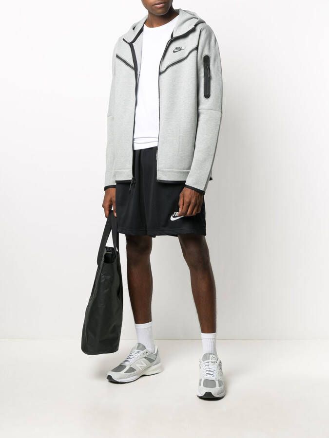 Nike Hoodie met rits Grijs
