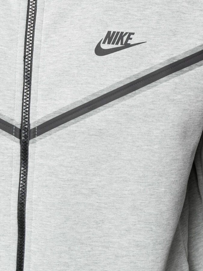 Nike Hoodie met rits Grijs