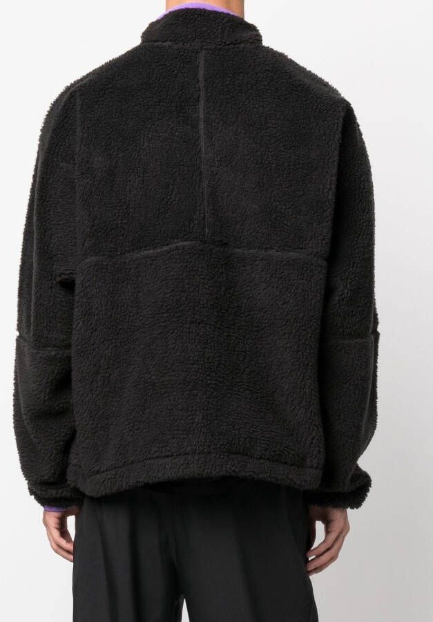 Nike Jack met geborduurd logo Zwart