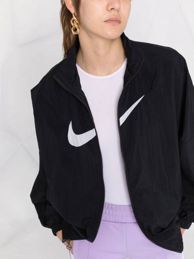 Nike Jack met logo Zwart