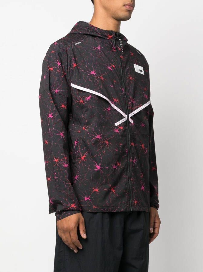 Nike Jack met print Zwart