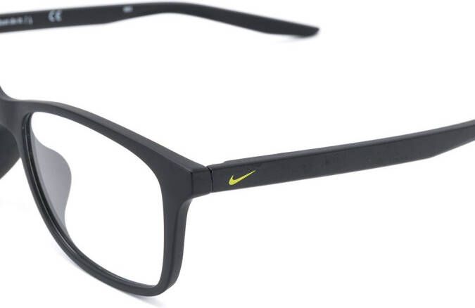 Nike Kids Bril met vierkant montuur Zwart