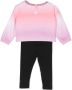 Nike Kids Trainingspak met logoprint Roze - Thumbnail 1
