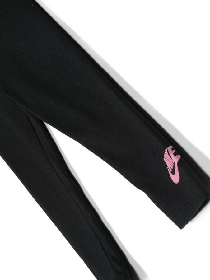Nike Kids Trainingspak met logoprint Roze