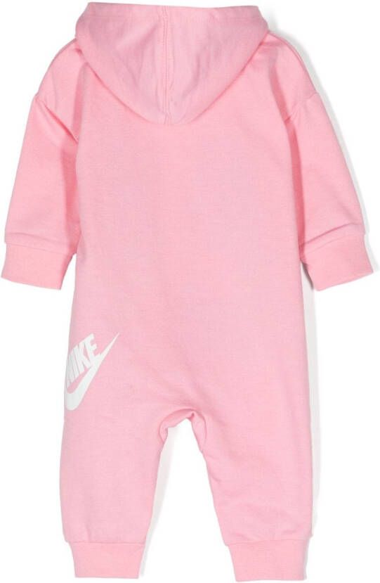 Nike Kids Romper met logoprint Roze