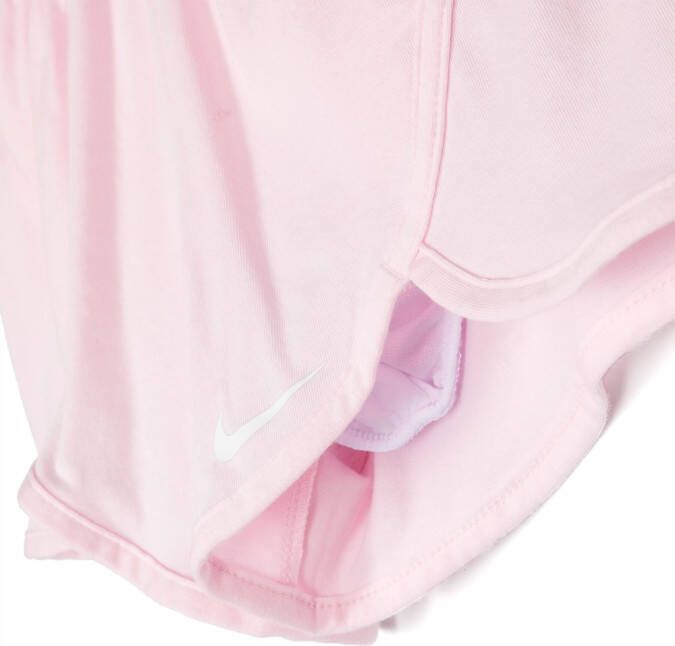 Nike Kids Shorts met logo Roze