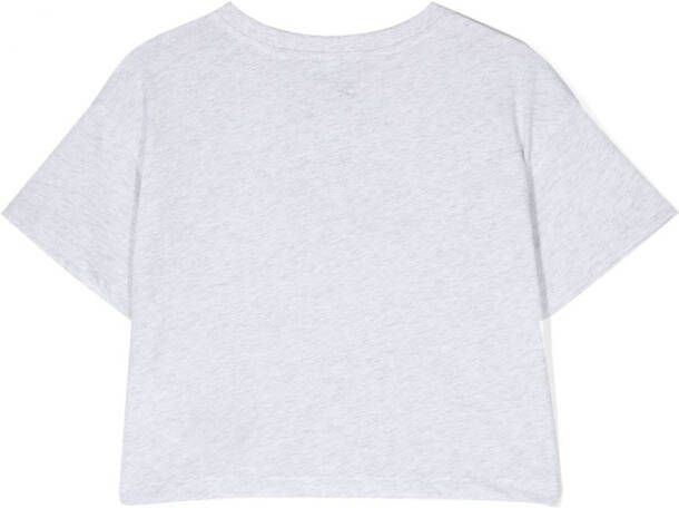 Nike Kids T-shirt met logoprint Grijs