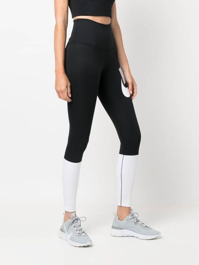Nike Legging met logoprint Zwart