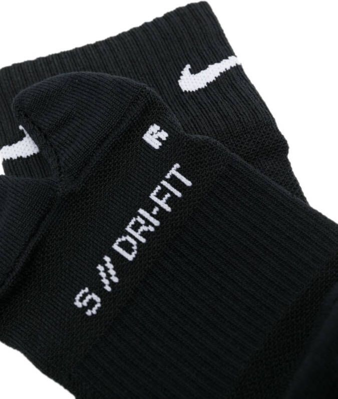 Nike Sokken met logoprint Zwart