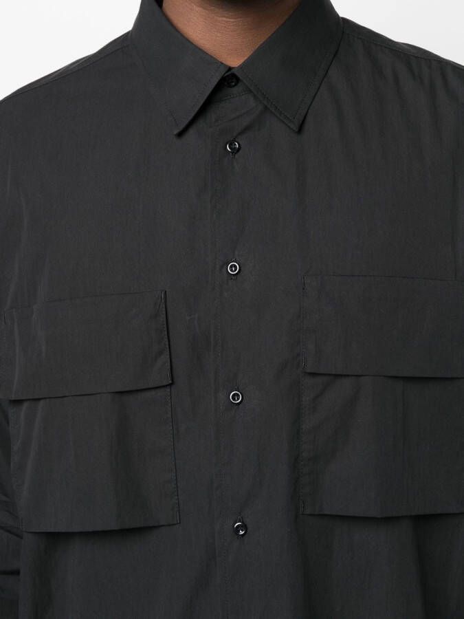 Nike Overhemd met opgestikte zak Zwart