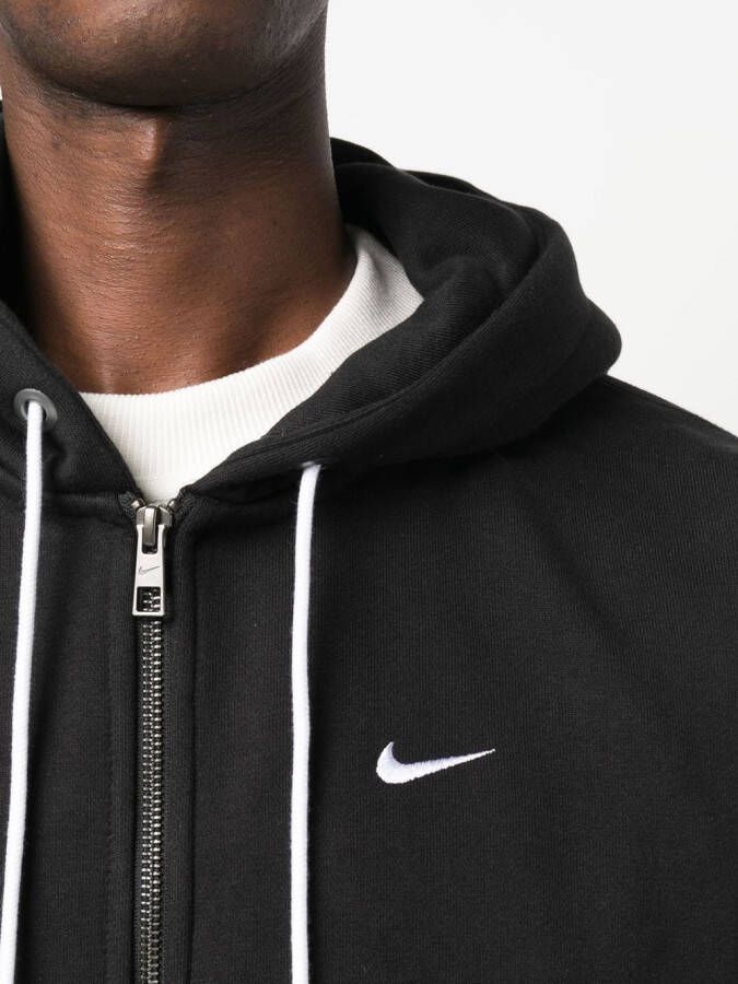 Nike Hoodie met rits Zwart