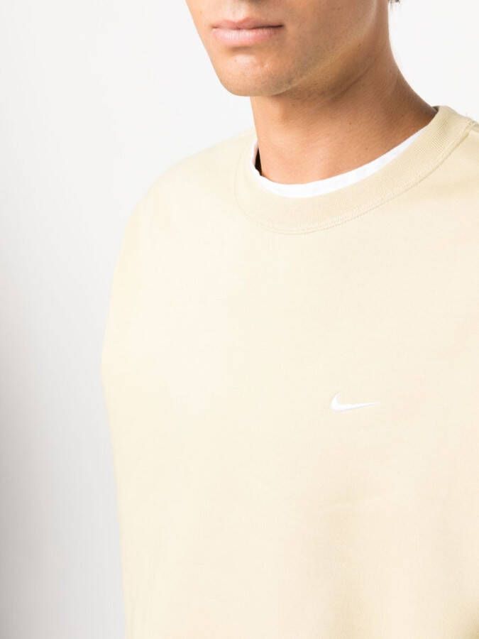 Nike Solo Swish sweater van katoenmix Geel