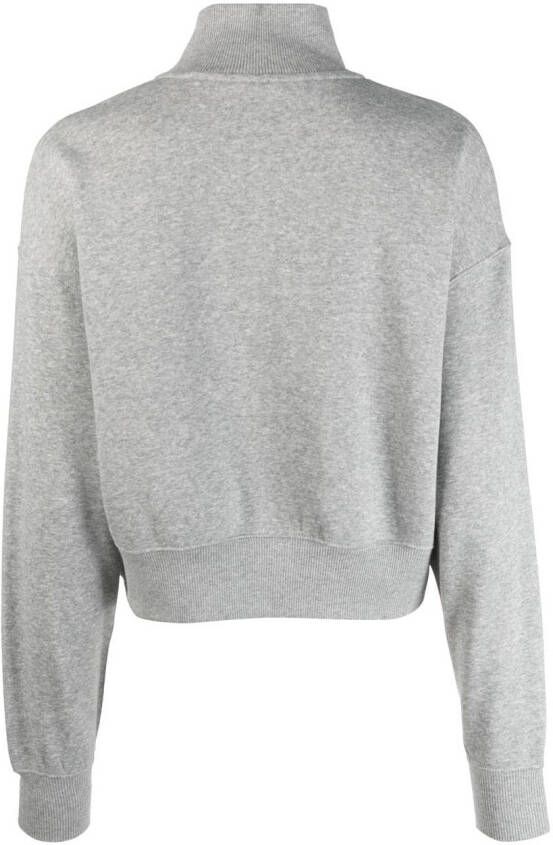Nike Sweater met geborduurd logo Grijs