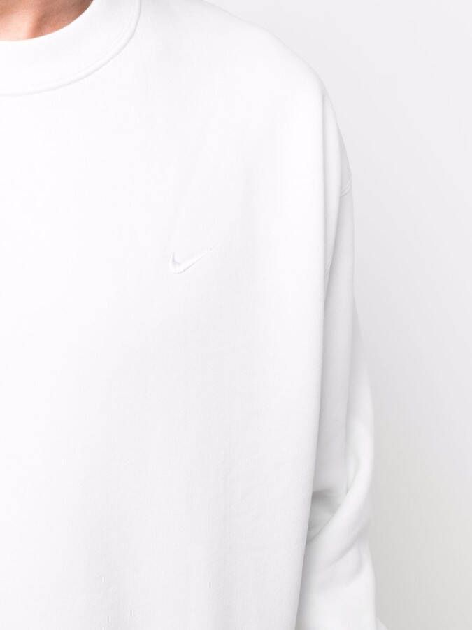 Nike Sweater met geborduurd logo Wit