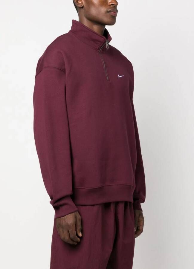 Nike Sweater met rits Paars