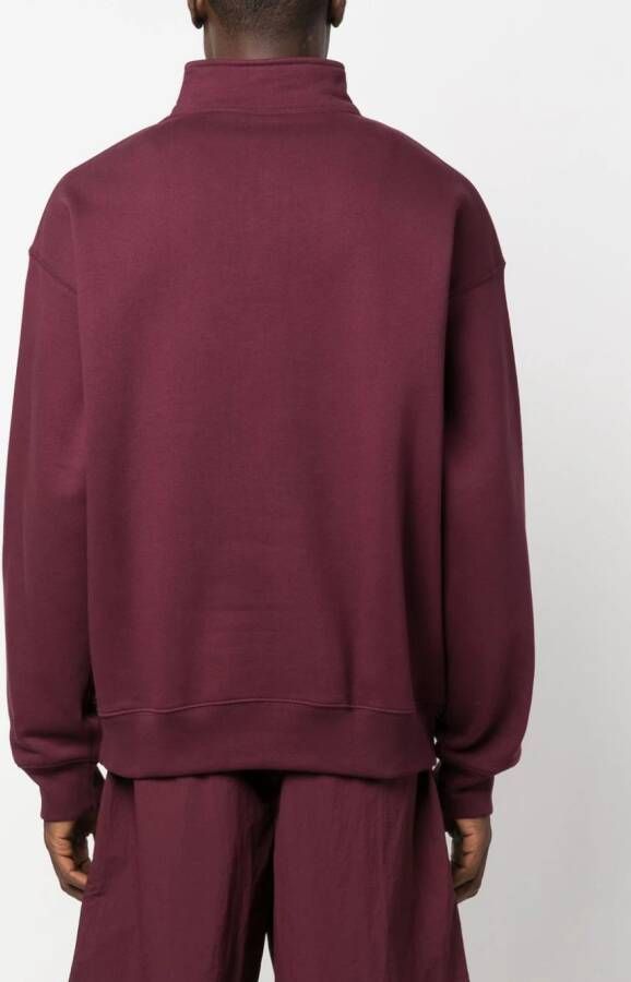 Nike Sweater met rits Paars