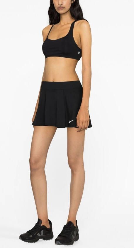 Nike Mini-rok met logoprint Zwart