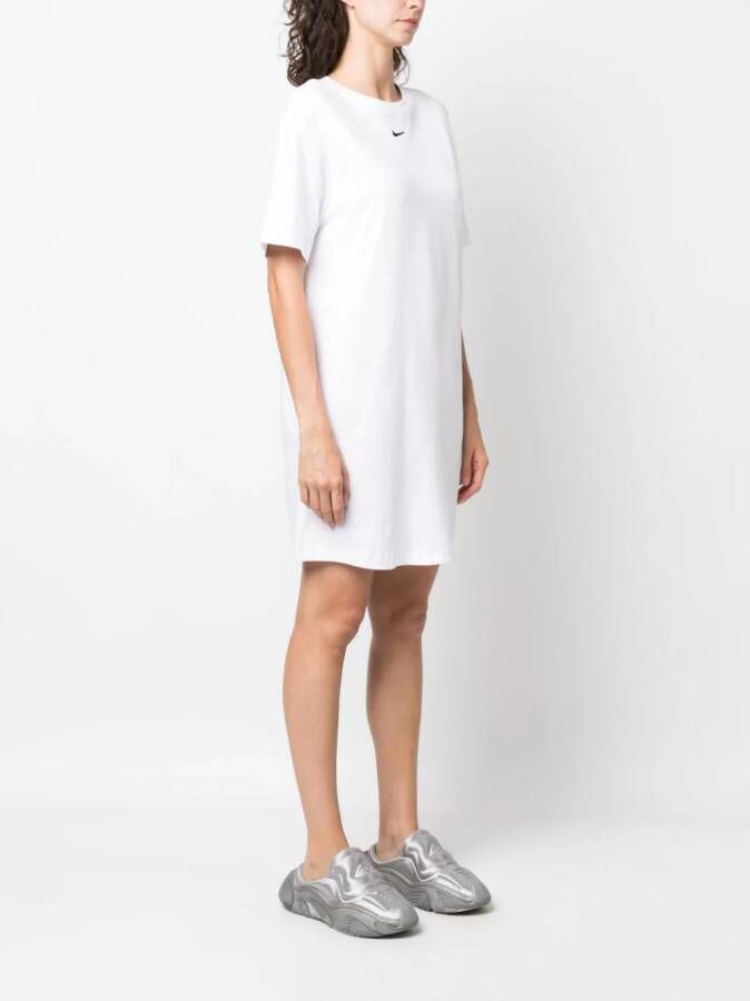 Nike T-shirtjurk met geborduurd logo Wit