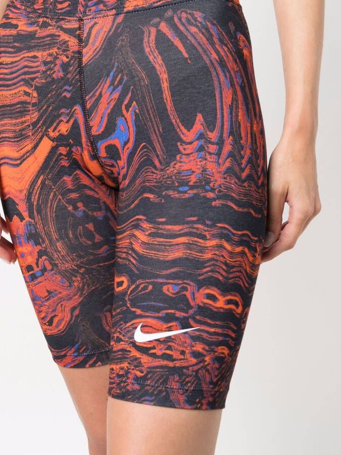 Nike Trainingsshorts met logo Oranje