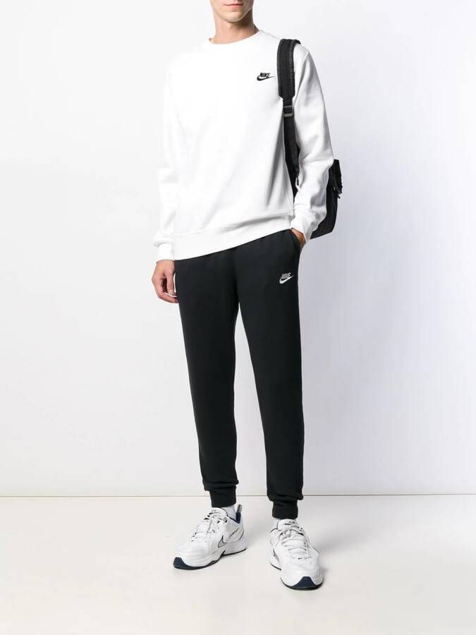 Nike Trui met geborduurd logo Zwart