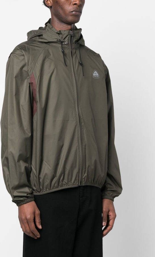 Nike Windjack met vlakken Groen