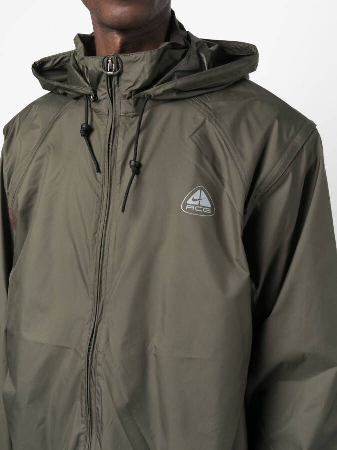 Nike Windjack met vlakken Groen