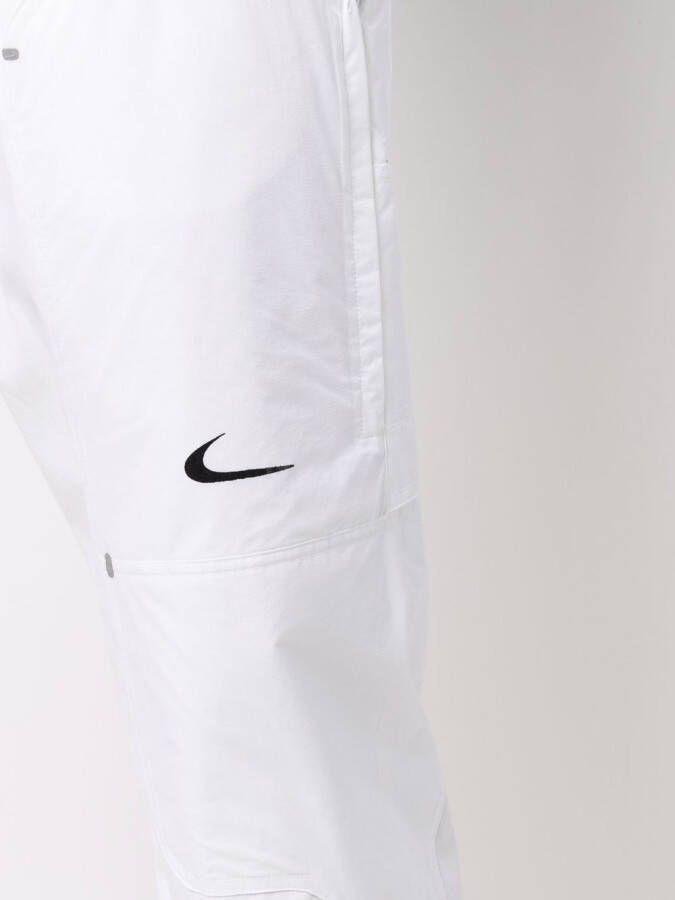 Nike X Off-White Bootcut broek Beige