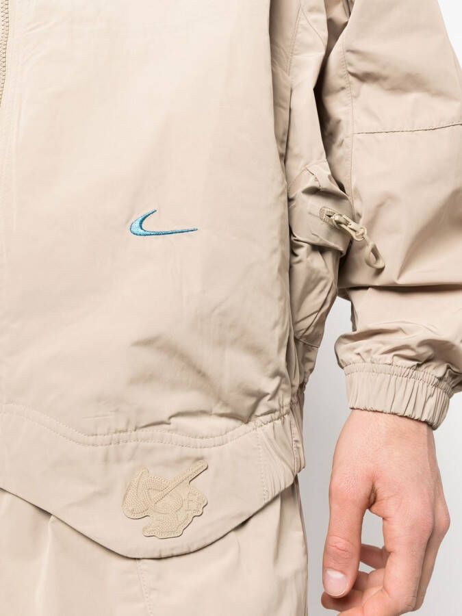 Nike X Off-White Pak met geborduurd logo Beige