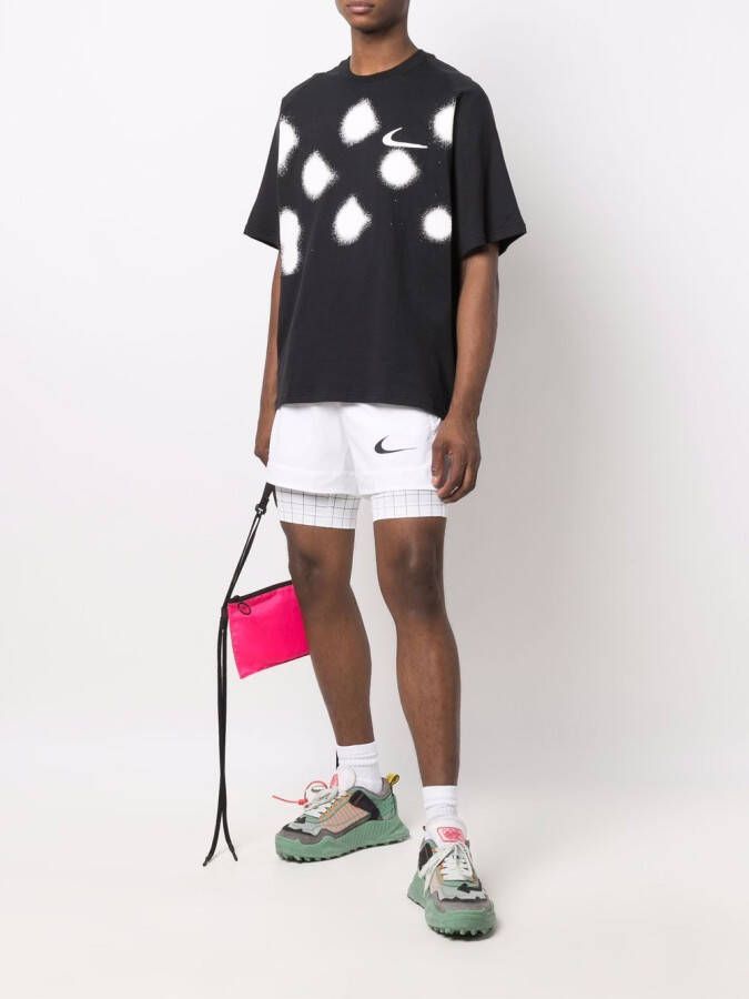 Nike X Off White Katoenen T shirt heren katoen XS Zwart