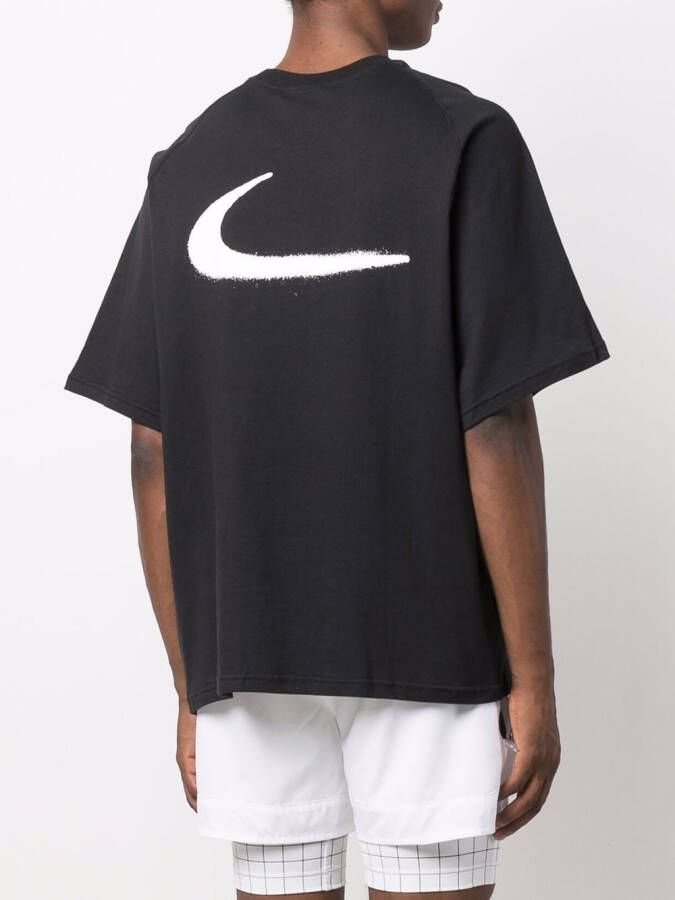 Nike X Off-White Katoenen T-shirt Zwart