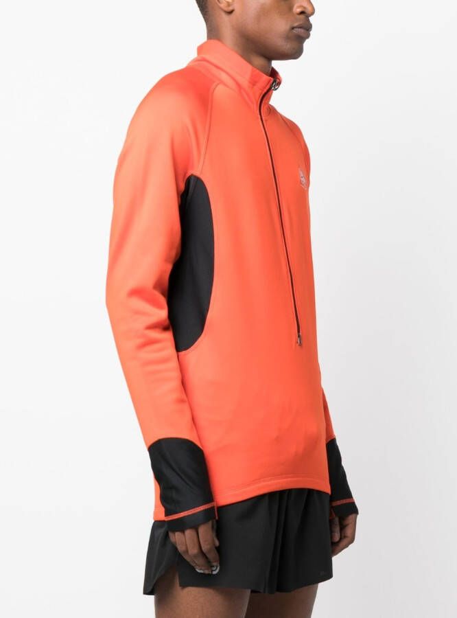 Nike x Polartec ACG sweater met halve rits Oranje