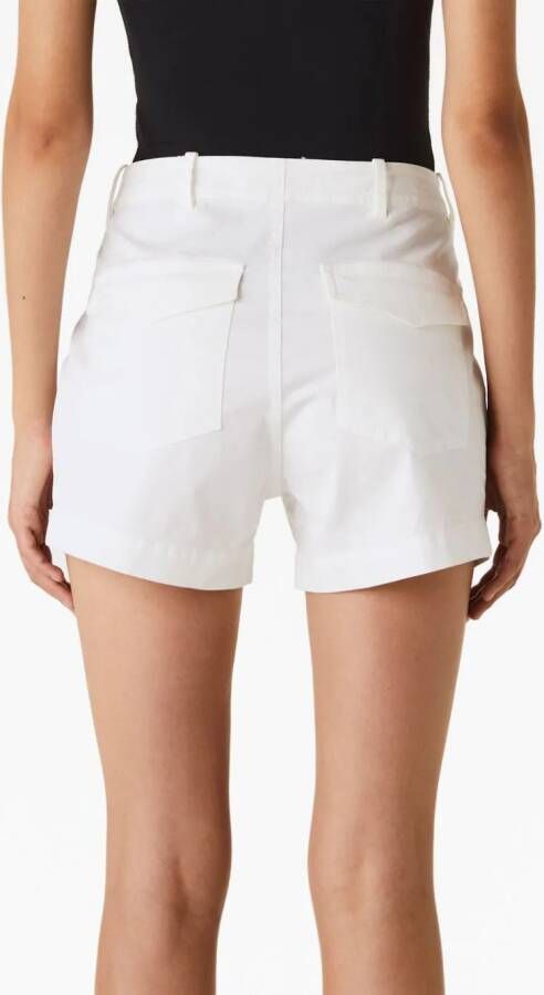 Nili Lotan Slim-fit shorts Wit