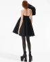 Nina Ricci Asymmetrische jurk Zwart - Thumbnail 3