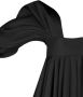 Nina Ricci Asymmetrische jurk Zwart - Thumbnail 4