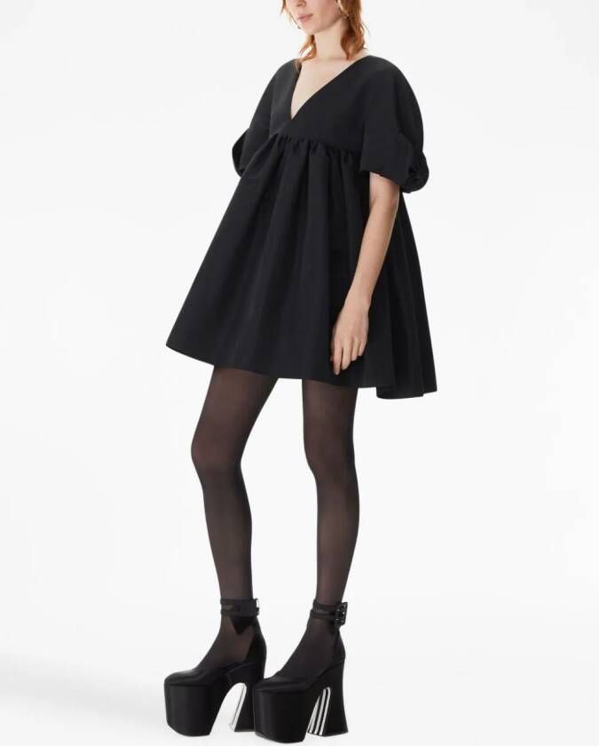 Nina Ricci Geplooide jurk Zwart
