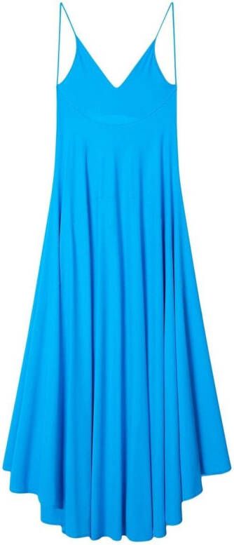 Nina Ricci Gedrapeerde jurk Blauw