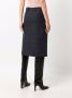 Nina Ricci Geruite midi-rok Blauw - Thumbnail 4