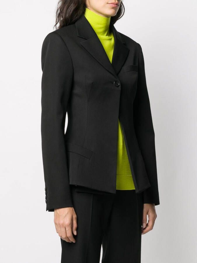 Nina Ricci Gestructureerde blazer Zwart