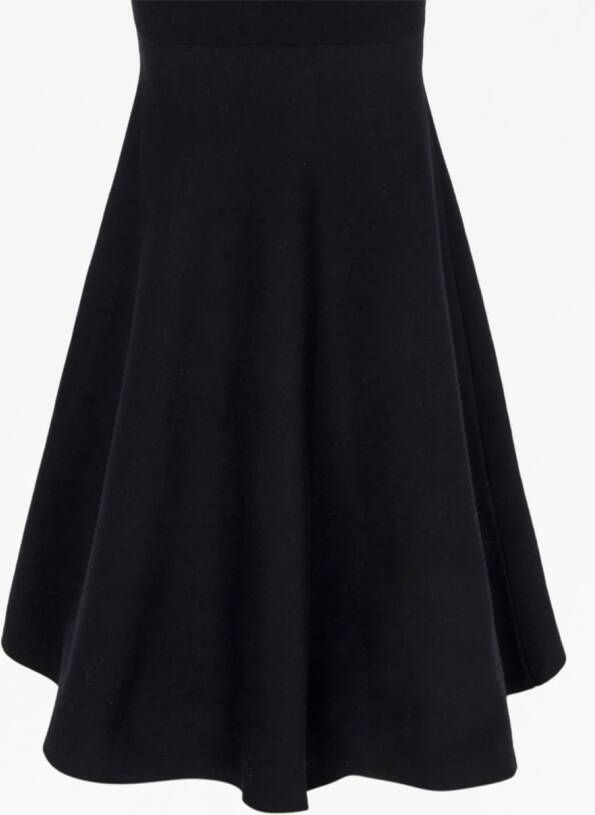 Nina Ricci Mouwloze maxi-jurk Zwart