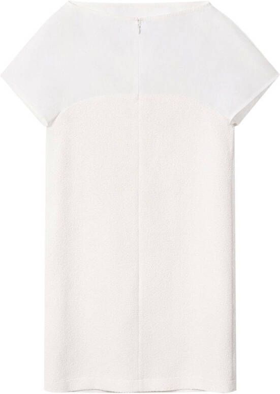 Nina Ricci Midi-jurk met korte mouwen Wit