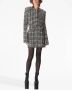 Nina Ricci Mini-rok met pied-de-poule print Zwart - Thumbnail 2