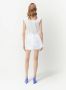 Nina Ricci Shorts met elastische taille Wit - Thumbnail 3