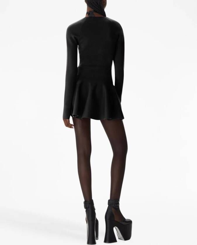 Nina Ricci Mini-jurk met sweetheart hals Zwart