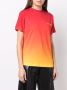 Nina Ricci T-shirt met kleurverloop Rood - Thumbnail 3