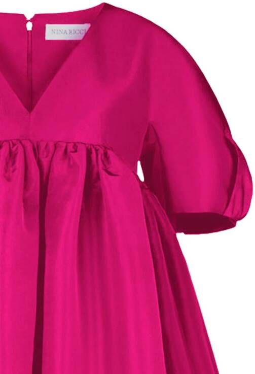 Nina Ricci Flared mini-jurk Roze