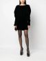 Nina Ricci Fluwelen mini-jurk Zwart - Thumbnail 2